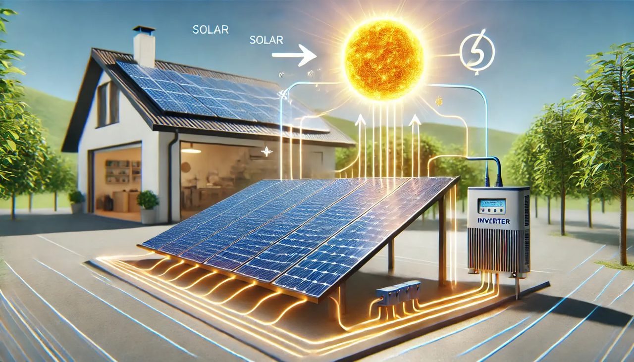 ¿Cómo pasa la energía solar a eléctrica? - feat energia solar a electricidad