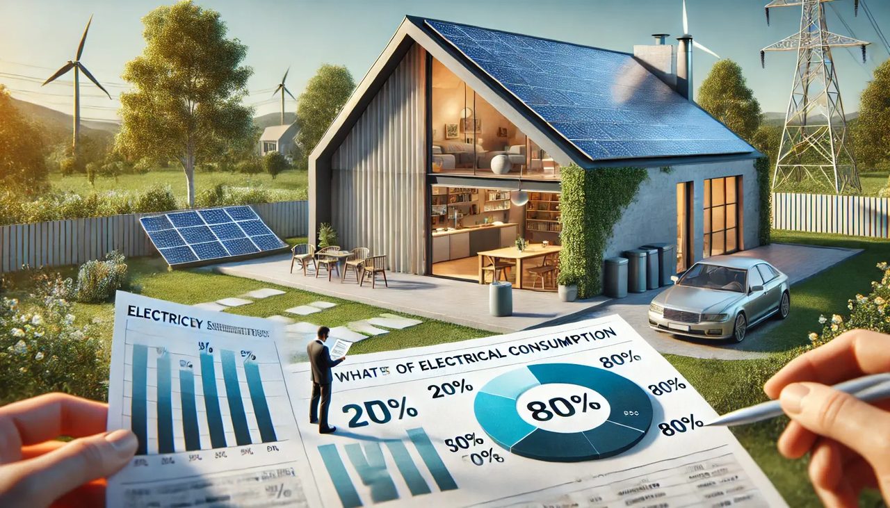 Instalación solar fotovoltaica ¿qué porcentaje del consumo eléctrico cubre? - feat porcentaje consumo placas solares